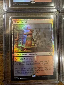 Lorwyn Eclipsed Foil 4 Shock Lands + Emptiness MTG - Image 4