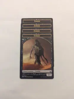 (4) Zombie Token *PLAYSET* Battlebond Regular NM MTG - Image 1