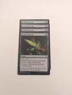 (4) Unforgiving Aim *PLAYSET* Lorwyn Eclipsed Regular NM MTG - Image 1