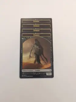 (4) Zombie (020) Token *PLAYSET* Amonkhet Regular NM MTG - Image 1
