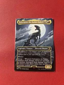 Indoraptor, the Perfect Hybrid (Borderless) Regular R0015 MTG(REX) - Image 1