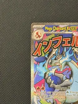 NM! Mega Charizard X EX MEP 023 UPC Promo Full Art Card Pokemon TCG - Image 4