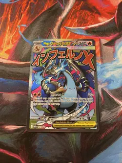 Mega Charizard x EX 023 Mega Evolution UPC Promo Holo Pokemon TCG Card NM - Image 1
