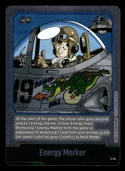 Energy Marker E-54 Silver Fusion World Dragon Ball Super Card - Image 1
