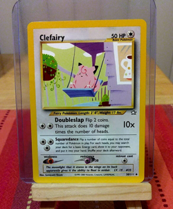 POKEMON Clefairy 30/111 Neo Genesis Unlimited, Uncommon, NM Condition - Image 1
