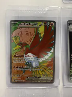 pokemon destined rivels lot of 10 cards IR and hyper rares NM ERROR CARD CRIMPED - Image 5