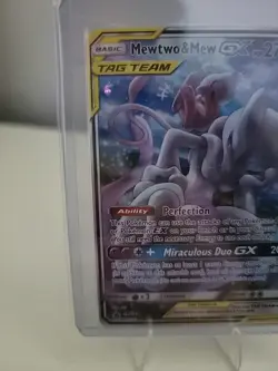 Pokemon Mewtwo & Mew GX Tag Team SM191 Promo Sun & Moon - Image 4