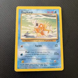 Pokemon TCG - Magikarp Base Set 2 50/130 Regular - Lightly Played - Image 1