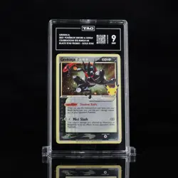 2021 Pokemon SWSH Celebrations ETB #144 Greninja Black Star Promo TAG 9 (939) - Image 1
