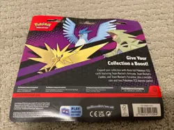 POKEMON TCG: BLISTER (2) Booster Packs~3 FOILS-Articuno-Zapdos-Tyranitar *NEW* - Image 4