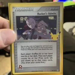 Pokemon - Rocket’s Admin 86/109 - SWSH Celebrations 25th - Classic - Image 1