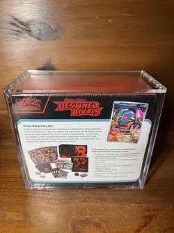 Destined Rivals Pokemon Center Exclusive Sealed Elite Trainer Box PC ETB W/ CASE - Image 2
