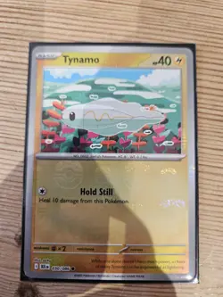 Tynamo Masterball 030/086 - Pokemon Sv Black Bolt - Near Mint - Holo Pokeball - Image 1