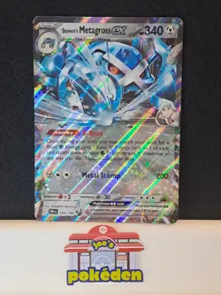 Pokemon TCG - Steven’s Metagross ex - 145/182 - Destined Rivals - NM - Image 1