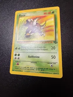 Pinsir Rare Unlimited Jungle 25/64 NM Pokemon TCG Non Holo - Image 2