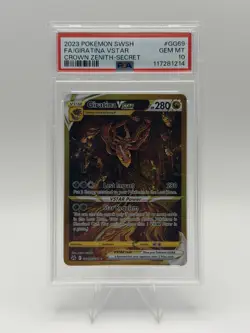 2023 POKEMON SWORD & SHIELD CROWN ZENITH SECRET FULL ART/GIRATINA VSTAR PSA 10 - Image 1