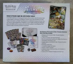 Pokemon TCG Prismatic Evolutions ETB Factory Sealed w Hard Case - Image 3