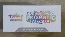 Pokemon TCG Prismatic Evolutions ETB Factory Sealed w Hard Case - Image 4