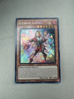 Yu-Gi-Oh! Burst Protocol Elfnote Lucina BPRO-EN010 1st Edition Secret Rare - Image 1