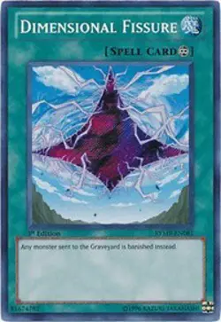 Dimensional Fissure-Secret Rare - 1st Edition - RYMP-EN081 - Ra Yellow Mega P... - Image 1