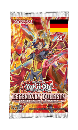 Yu-Gi-Oh! Legendary Duelists: Soulburning Volcano Booster Pack deutsch NEU OVP ! - Image 1