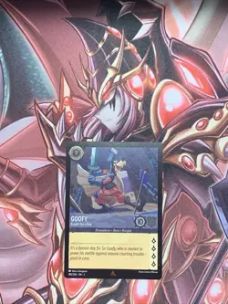 1x Goofy - Knight for a Day - 180/204 - Rare - Cold Foil NM-Mint Disney Lorcana: - Image 1