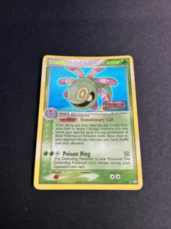 Cradily 7/108 Reverse Holo EX Power Keepers Pokemon Card Stamped NM- - Image 1
