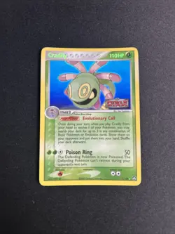 Cradily 7/108 Reverse Holo EX Power Keepers Pokemon Card Stamped NM- - Image 2