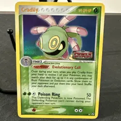 Pokemon Card - Cradily EX Power Keepers 7/108 Reverse HOLO Stamped - Image 1