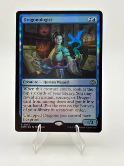 Dragonologist Tarkir: Dragonstorm Foil Near Mint - Image 1