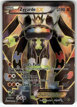 Zygarde EX - 54a/124 054a/124 Alternate Art Promos LP- Pokemon Card TCG - Image 1