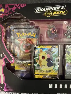 Pokemon TCG Champion's Path Premium Collection Marnie Box New Factory Sealed - Image 5
