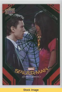 2017 Marvel Spider-Man Homecoming Green Foil Liz Allan Peter Parker #74 READ 0e3 - Image 1