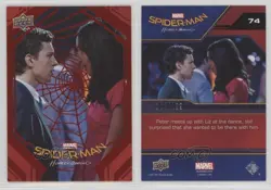 2017 Marvel Spider-Man Homecoming Red Foil /199 Liz Allan Peter Parker #74 3sz - Image 3