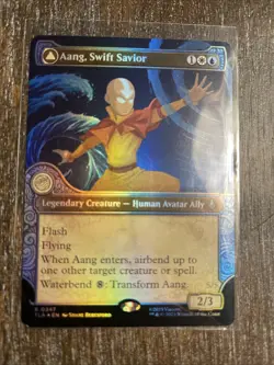 Aang, Swift Savior (Showcase) Avatar: The Last Airbender Foil - Image 1
