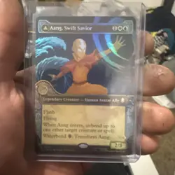 Aang, Swift Savior (Showcase) Avatar: The Last Airbender Foil - Image 1