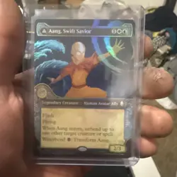 Aang, Swift Savior (Showcase) Avatar: The Last Airbender Foil - Image 2