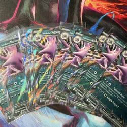 Lot Of 10 Pokemon TCG English Team Rockets Nidoking Ex Nm - Image 3