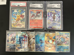 Pokemon TCG Card Lot - PSA 10, CGC 10 - SAR, AR, EX - English/Chinese/Japanese - Image 1