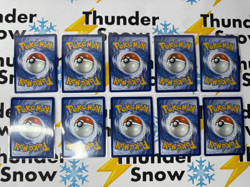 ⚡❄ Pokemon TCG ENGLISH Lot of 10 We Combine 🛳 🇺🇸 #360 EX Holo Eevee - Image 2