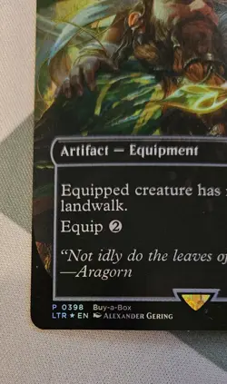 Lorien Brooch - Trailblazer's Boots -Foil Near Mint MTG Promos: Buy-A-Box - Image 4