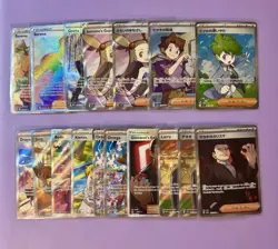 TCG Pokemon English & JP: Trainer, FA Card Lot 17 Cards Scarlet & Violet SWSH - Image 1