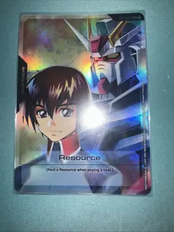 Kira Yamato Strike Gundam Resource RP-007 Card Game TCG Foil Promo English NM - Image 1