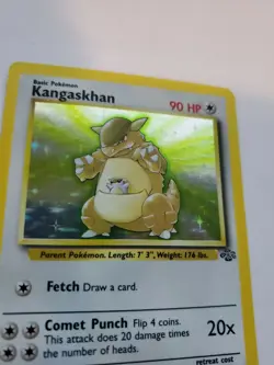Kangaskhan Jungle Set Holo Pokemon Card Base WOTC LP - NM - Image 5