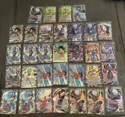Dragon Ball Super 115 Cards Masters, Fusion, & PR. Mainly SR Lot W/Rares Shiny - Image 1