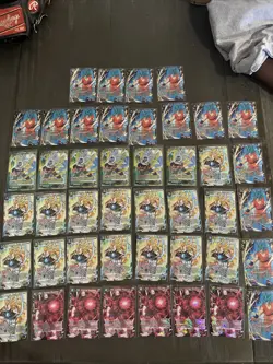 Dragon Ball Super 115 Cards Masters, Fusion, & PR. Mainly SR Lot W/Rares Shiny - Image 2