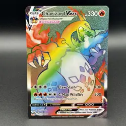 Charizard VMAX Rainbow Rare 074/073 - Champion’s Path - Pokemon Card NM/M - Image 1