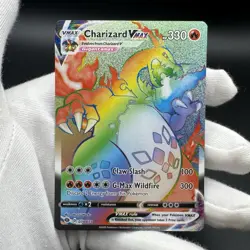 Charizard VMAX Rainbow Rare 074/073 - Champion’s Path - Pokemon Card NM/M - Image 3