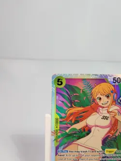 Nami OP08-106 SR Foil Two Legends One Piece Card Game - Image 2