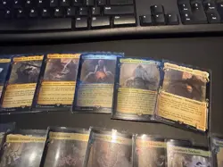 MTG Lord of the Rings Cards Lot, Showcase Scrolls Foil and Non-Foil - Image 3